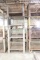 (4) stackable parts baskets