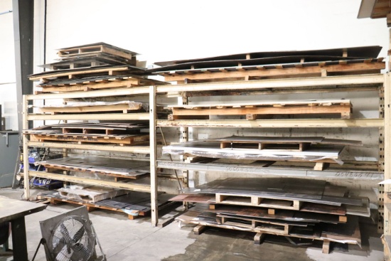 assortment of metal sheeting