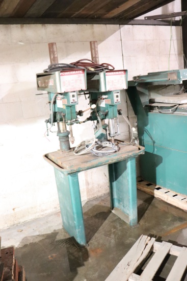 Powermatic dual spindle drill press