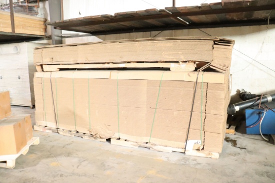 assortment of card board