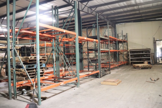 (5) sections of Industrial Racking