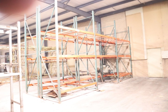 (6) sections of Industrial Racking