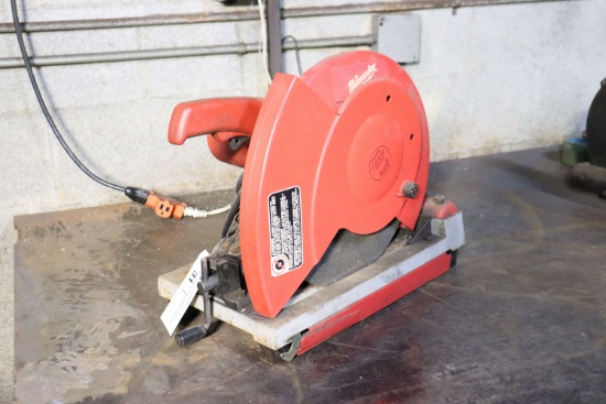 Milwaukee chop saw, 14"