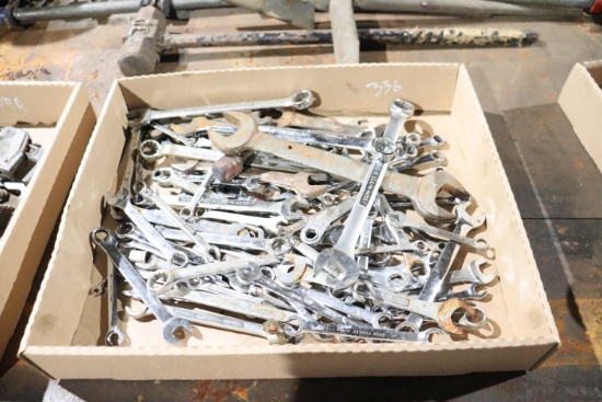 assortment of wrenches