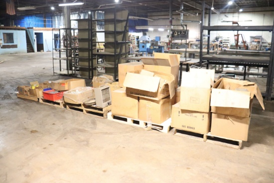 assortment of burner units, fixtures, components