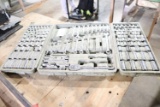 Cresent wrench and socket set