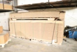 assortment of card board