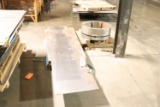 Assortment of steel sheeting