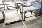 (2) steel work carts