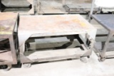 metal table, 48