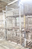 (3) stackable parts baskets