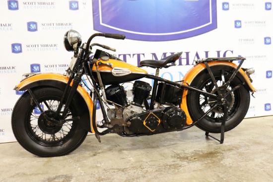 1941 Harley Davidson UL Flathead Motorcycle