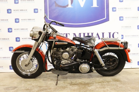 1963 Harley Davison FL Panhead Police Special Duo Glide