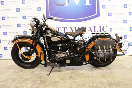 1940 Harley Davidson Knucklehead EL Motorcycle