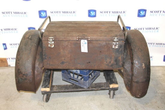 Harley Davidson Servi Car Box and Rear Fenders