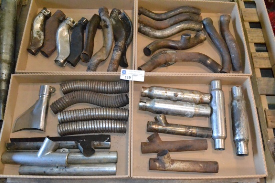 (4) Boxes Harley Davidson Exhaust Parts