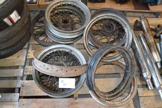 Harley Davidson Rims and Spokes