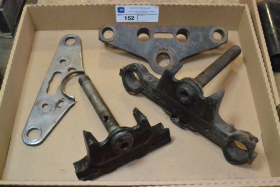 (3) Harley Davidson Fork Clamps
