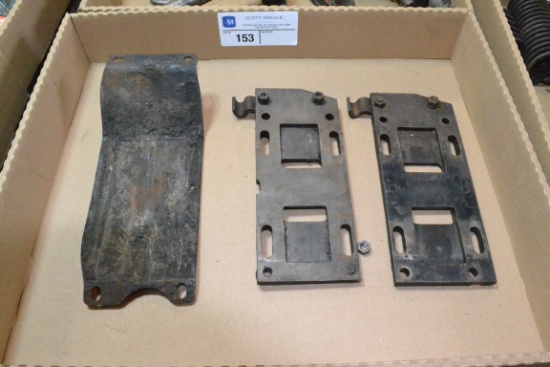 Harley Davidson Transmission brackets and skid Plate