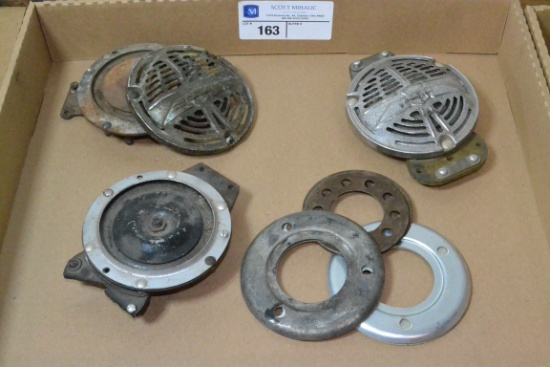 (3) Harley Davidson Spring Fork Horns