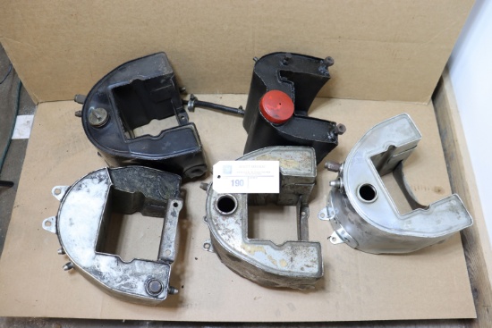 (5) Harley Davidson Oil Tanks
