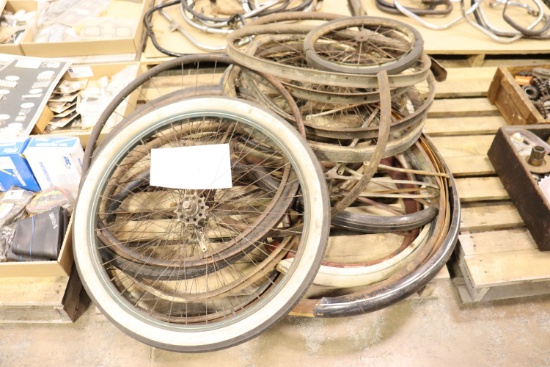 Vintage Bicycle Wheels - Rims- Fenders