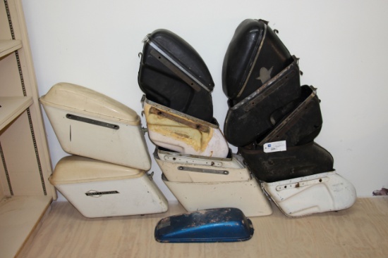 (13) Harely Davidson Saddle bag - Bubble Bags