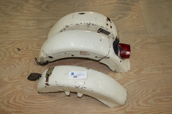 Harely Davidson Police Fenders
