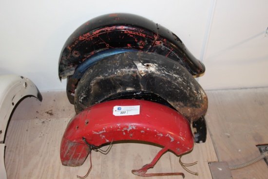 (5) Harely Davidson Panhead Fenders