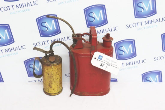(2) Oil Cans