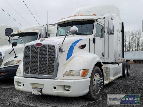 2011 PETERBILT 386 TANDEM AXLE TRUCK TRACTOR