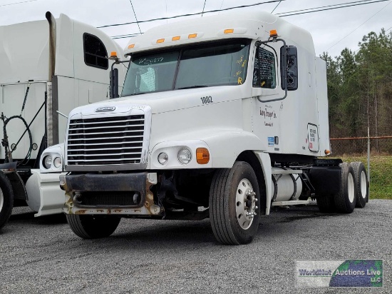 2007 FREIGHTLINER CENTURY CLASS S/T TANDEM AXLE TRUCK TRACTOR