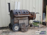 SMOKER GRILL, TOOL BOX AND STEP LADDER