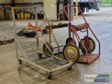 (2) TORCH CARTS and WELDING CART