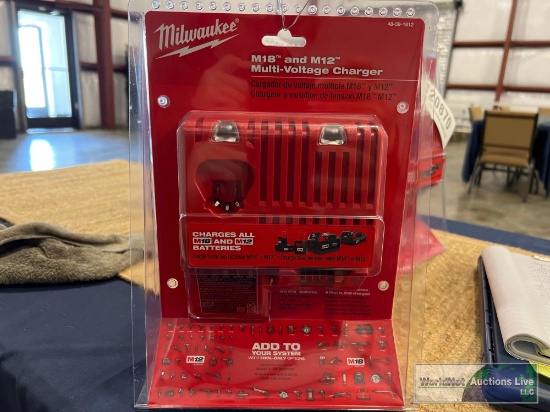 NEW MILWAUKEE M18 & M12 MULTI-VOLTAGE CHARGER
