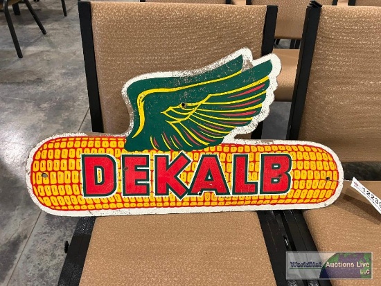 VINTAGE DEKALB SEED CORN SIGN