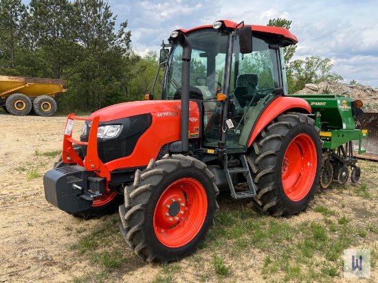 KUBOTA M7060D UTILITY TRACTOR,SN-KBUMFCDCCM8K91435