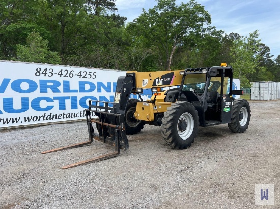 2014 CATERPILLAR TL642C TELESCOPIC FORKLIFT, SN-THG00871