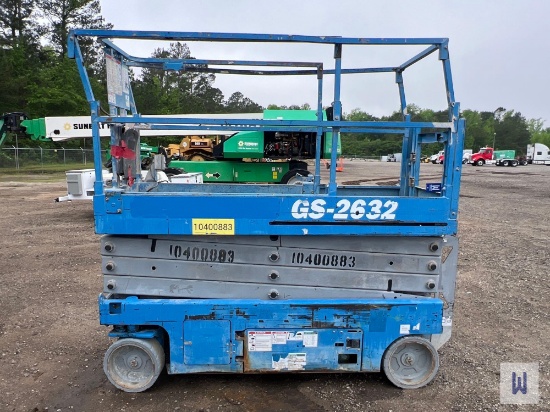 2015 GENIE GS-2632 SCISSOR LIFT, SN:GS3215A-140711