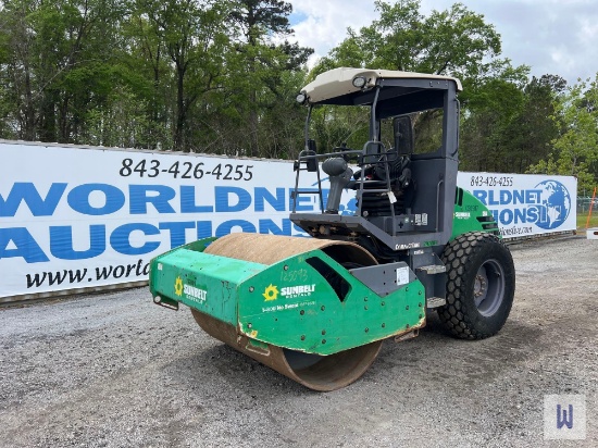 2015 HAMM H7i VIBRATORY SMOOTH DRUM ROLLER, SN-H2220507