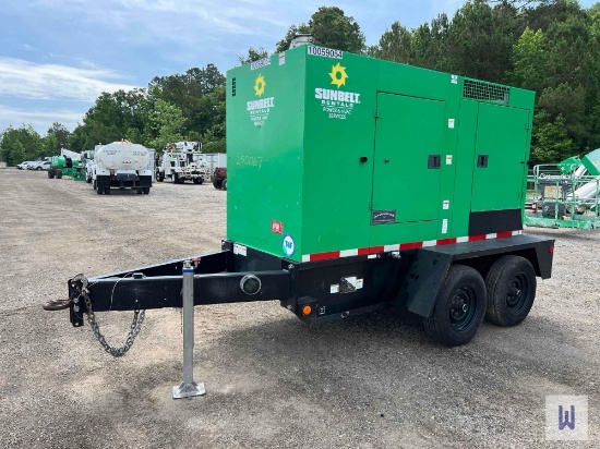 2018 DOOSAN G150WCU-3A-T4F TOWABLE GENERATOR, SN: 485068UCACG26