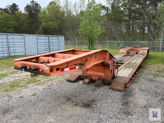 2007 TRAILKING TK110HDG-553 LOWBOY TRAILER, VIN # 1TKJ055377B020001
