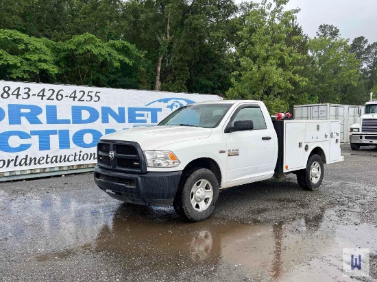 2017 RAM 2500HD SERVICE TRUCK, VIN # 3C7WR4AJ4HG778505
