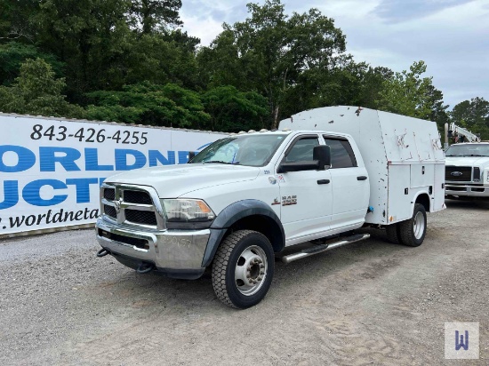 2015 RAM 4500HD SERVICE TRUCK, VIN # 3C7WRLEL7FG545026