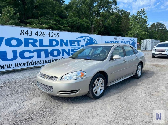 2012 CHEVROLET IMPALA LT PASSENGER CAR, VIN # 2G1WB5E38C1112681