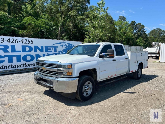 2018 CHEVROLET SILVERADO 2500HD SERVICE TRUCK, VIN # 1GB1CUEG6JF191614