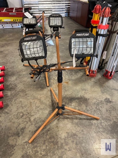 2020 SOUTHWIRE L14SLED 1,000WATT TWIN HEAD TRI-POD WORK LIGHT