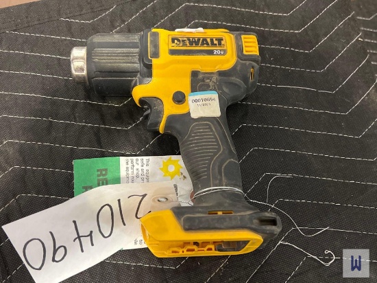 2020 DEWALT DCE530 20V MAX HEAT GUN