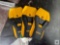 LOT OF THREE DEWALT 3/4 STUD FINDERS