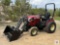YANMAR SA425 COMPACT UTILITY TRACTOR, SN- YMJS0064PPT004189